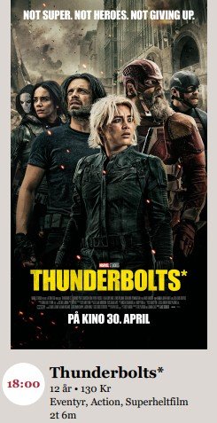 KINO: Thunderbolts